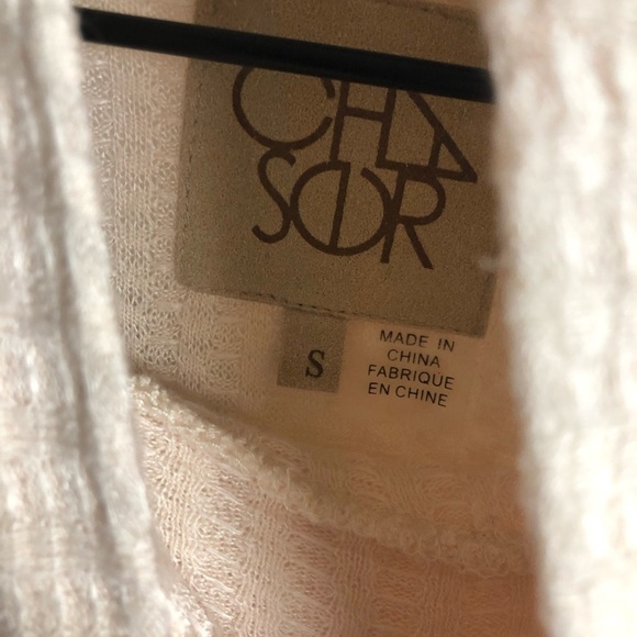 Chaser Raglan Sleeve Waffle Knit Turtleneck Top Small - Picture 4 of 4